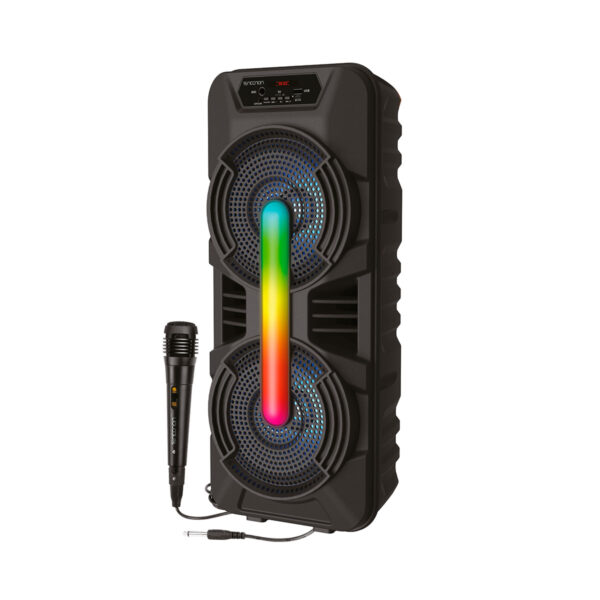 Bafle Doble Bluetooth Inalámbrico 8″ NB-08X